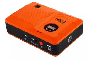 Neo Tools „Jumpstarter“ Startgerät, 14Ah Powerbank, 3,5 bar Kompressor, Taschenlampe