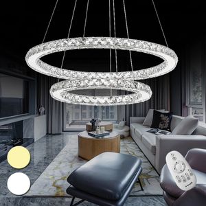 NAIZY LED Crystal 48W stmievateľné závesné svietidlo stropné svietidlo závesné svietidlo luster luster
