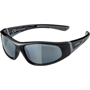 Alpina Sportbrille Flexxy Junior black-grey black mirror S3