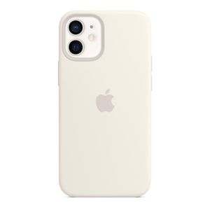 Apple Silikon MagSafe Hülle iPhone 12 Mini White