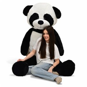 XXL Panda 220 cm groß Stofftier Plüschtier Kuscheltier Teddybär
