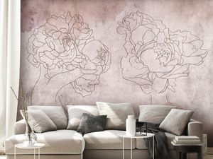 Vlies Fototapete Skizze 400x280 cm Tapeten Wandtapete XXL Pflanze Floral Körper Zeichnung wie gemalt h-A-0225-a-a Vlies Fototapete Skizze 400x280 cm Tapeten Wandtapete XXL Pflanze Floral Körper Zeichnung wie gemalt h-A-0225-a-a