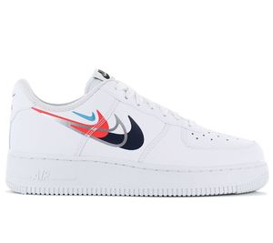 Nike Air Force 1 07 - Quadruple Swoosh - Damen Schuhe Weiß FJ4226-100 , Größe: EU 38.5