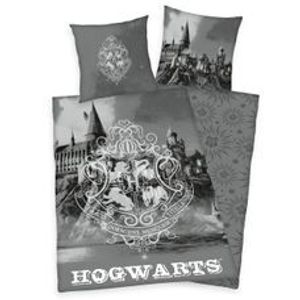 Harry Potter Wende Bettwäsche Hogwarts 2tlg 135 x 200 cm 80 x 80 cm