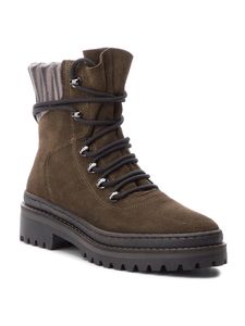 Buty damskie Tommy Hilfiger Modern hiking Boot skórzane trapery 40