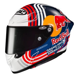 HJC RPHA 1 Red Bull Austin GP Helm (Blue/Red/White,M (57/58))
