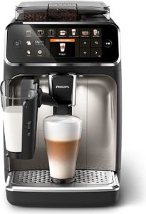 Philips Kaffeevollautomat Series 5400 Kaffeevollautomat LatteGo Milchaufschäumer Display, Kaffeeautomat Cafemaschine Kaffeemaschine mi Mahlwerk