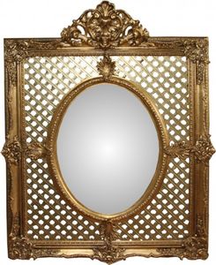 Casa Padrino Barock Luxus Spiegel Gold  B 101 cm, H 141 cm - Edel & Prunkvoll - Limited Edition