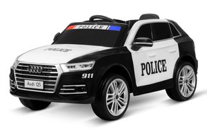 Lizenz Kinder Elektro Auto Audi Q5 Policecar 2x 40W 12V 7Ah 2.4G Polizeiauto