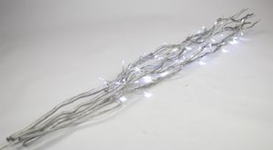 LED Weidenzweig ( groß ) 100 cm silber ( kalt weiß )
