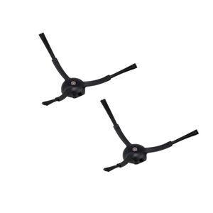Roborock Original Zubehör, Silikon Seitenbürsten für Staubsauger der Serien Qrevo master/S7 Max Ultra/S8 pro ultra/Q5 pro, 2er Pack(Schwarz)