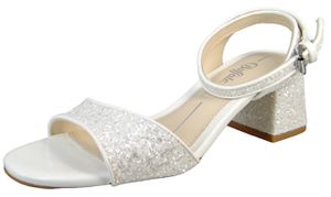 Buffalo Damen Komfort Sandalen Lucy Shie Hochzeit 1291549 Weiß