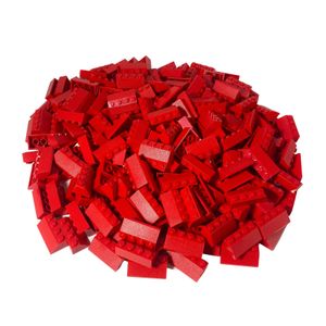 LEGO® 2x4 Dachsteine Rot - 100 Stueck - Red 3037 NEU