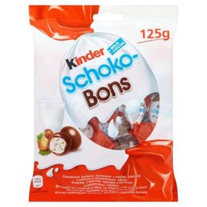 Kinder Schoko Bons mit Milchcreme Füllung einzeln gewickelt 125g