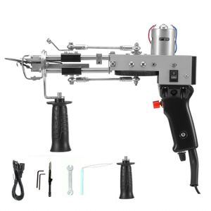 Tufting Gun Cut Pile 5 – 40 Schritte/S Elektrische Tufting Pistole 7 – 21 mm Verstellbar Tufting Pistole Strickmaschine Teppiche