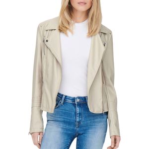 ONLY Jacke Damen Polyester Beige GR74955 - Größe: 34