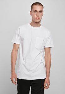 Urban Classics T-Shirt Organic Cotton Basic Pocket Tee White-4XL