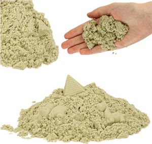 Kinetischer Sand 1kg im Beutel naturbeige