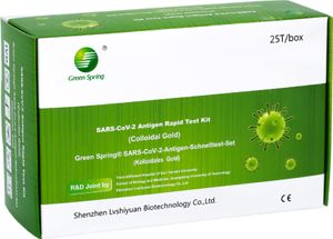 GREEN SPRING Test 25er 4in1 Selbsttest, Haltbarkeit : 09.08.2026, Device ID: 2109 Schnelltest Selbstest Laientest GREEN SPRING Test 25er 4in1 Selbsttest, Haltbarkeit : 09.08.2026, Device ID: 2109 Schnelltest Selbstest Laientest
