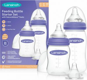LANSINOH ANTICCOLIC BOTTLE Set 160ml 240ml LANSINOH ANTICCOLIC BOTTLE Set 160ml 240ml