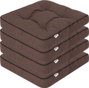 4 x poduszka ogrodowa, poduszka na krzesło ogrodowe, wygodne siedzisko, poduszka na fotel, poduszka na krzesło, poduszka na fotel, poduszka na krzesło, poduszka rozkładana, brązowy eko len, 47 x 49 cm 4 x poduszka ogrodowa, poduszka na krzesło ogrodowe, wygodne siedzisko, poduszka na fotel, poduszka na krzesło, poduszka na fotel, poduszka na krzesło, poduszka rozkładana, brązowy eko len, 47 x 49 cm