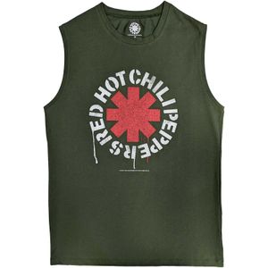 Red Hot Chilli Peppers - Tílko bez rukávů pro muže/dámy Unisex RO5784 (M) (Green)