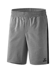 erima Premium One 2.0 Shorts mit Innenslip grey melange/black M