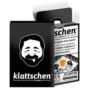 klattschen® - Trinkspiel - Das wahrscheinlich beste Trinkspiel aller Zeiten - Partyspiel - Spiel für Erwachsene