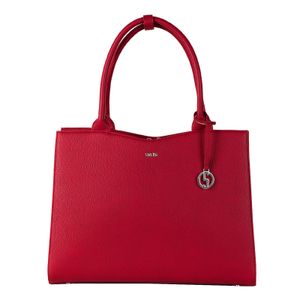 Socha Midi Cherry Red Business Bag mit Laptopfach 13,3" - Rot