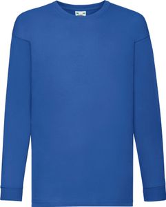 Fruit of the Loom - Dětské tričko s dlouhým rukávem "Value" PC6040 (104) (královská modrá)