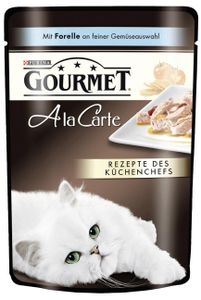 Gourmet A la Carte mit Forelle & feiner Gemüseauswahl (85 g)