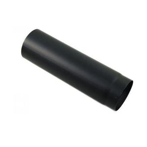Ofenrohr schwarz, Maße: L 500 x Ø 130 mm Rauchrohr aus Stahl, hitzebeständige Senotherm; Beschichtung,  nach Norm EN 1856-2