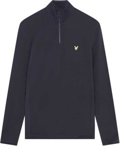 Lyle & Scott Tonal Eagle Halbzippullover Blau M Frau Blau M