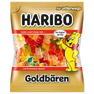 Haribo Goldbären der Klassiker in 6 leckeren Geschmacksrichtungen 175g