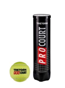 Tennisbälle - Tretorn Pro Court - 4 Bälle x 4 Dosen