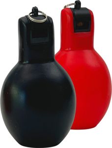 Best Sporting Handpfeife für Training und Sportunterricht 2er Set schwarz + rot