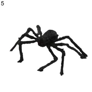 Spinnennetz Dicke Webweberei Dekorative Lint Halloween Spider Toy Ornamente für draußen-5