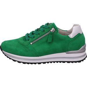 Gabor Comfort Sneaker H- Größe 4.5, Farbe: verde/silber
