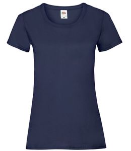 Damen T-Shirt Lady-Fit Valueweight T - Deep Marine, M