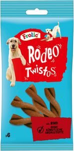 FROLIC™ RODEO TWISTOS Beutel mit Rind 5 x 6 Stück