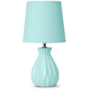 KONSIMO Tischlampe "SOTER", Mint, Keramik