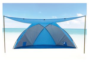 EXPLORER Strandmuschel Beach Camping Windschutz Modell 46254 - mit Sonnendach