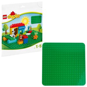 LEGO 2304 DUPLO Classic Große Bauplatte, Spielzeug für Vorschulkinder, grün