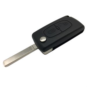 INF Puzdro na kľúče od auta pre Peugeot Citroen 2 tlačidlá