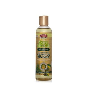 African Pride Olive Miracle Anti-Breakage Growth Oil Treatment 8oz 237ml