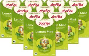 10 xYOGI TEA Lemon Mint | 10 x 30,6g
