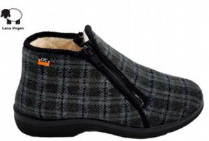 Boot DOCTOR Luken breites Spezialfutter Wolltuch kariert