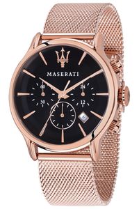 Maserati R8873618005 Pánske hodinky Chronograph Epoca Rose Gold/Black