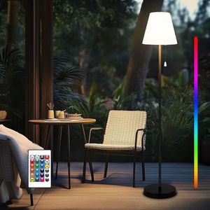 Solar Stehlampe Outdoor Stehlampe für Außen Garten, Kabellose Stehleuchte mit Lichtsensor, USB Aufladbar, RGB, für Terrassen Balkon Party Deko Solar Stehlampe Outdoor Stehlampe für Außen Garten, Kabellose Stehleuchte mit Lichtsensor, USB Aufladbar, RGB, für Terrassen Balkon Party Deko