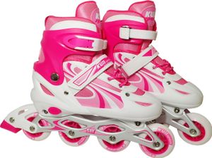 Dětské inline brusle roztahovací CS310K růžové velikost 28-32 Dětské inline brusle roztahovací CS310K růžové velikost 28-32